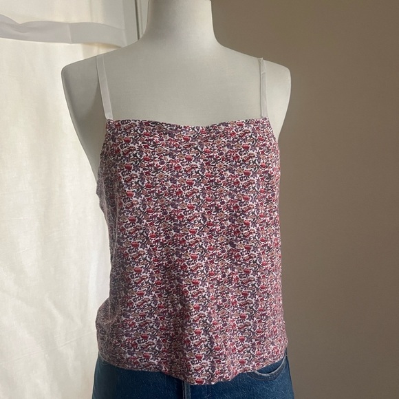 Calvin Klein 100% Cotton Ditsy Floral Tank - Picture 5 of 5